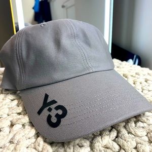 Y-3 logo hat